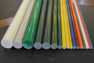 Encargo de fibra de vidrio (GFRP) Pultruded barras para satisfacer la demanda y propiedades específicas