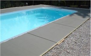 Barras de refuerzo para cubiertas de piscinas